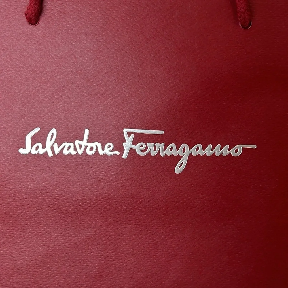 Salvatore Ferragamo gift bag small size